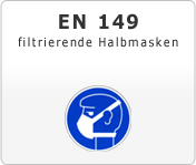 DIN EN 149 Atemschutzgeräte filtrierende Halbmasken