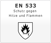 DIN EN 533 Schutzkleidung gegen Hitze und Flammen